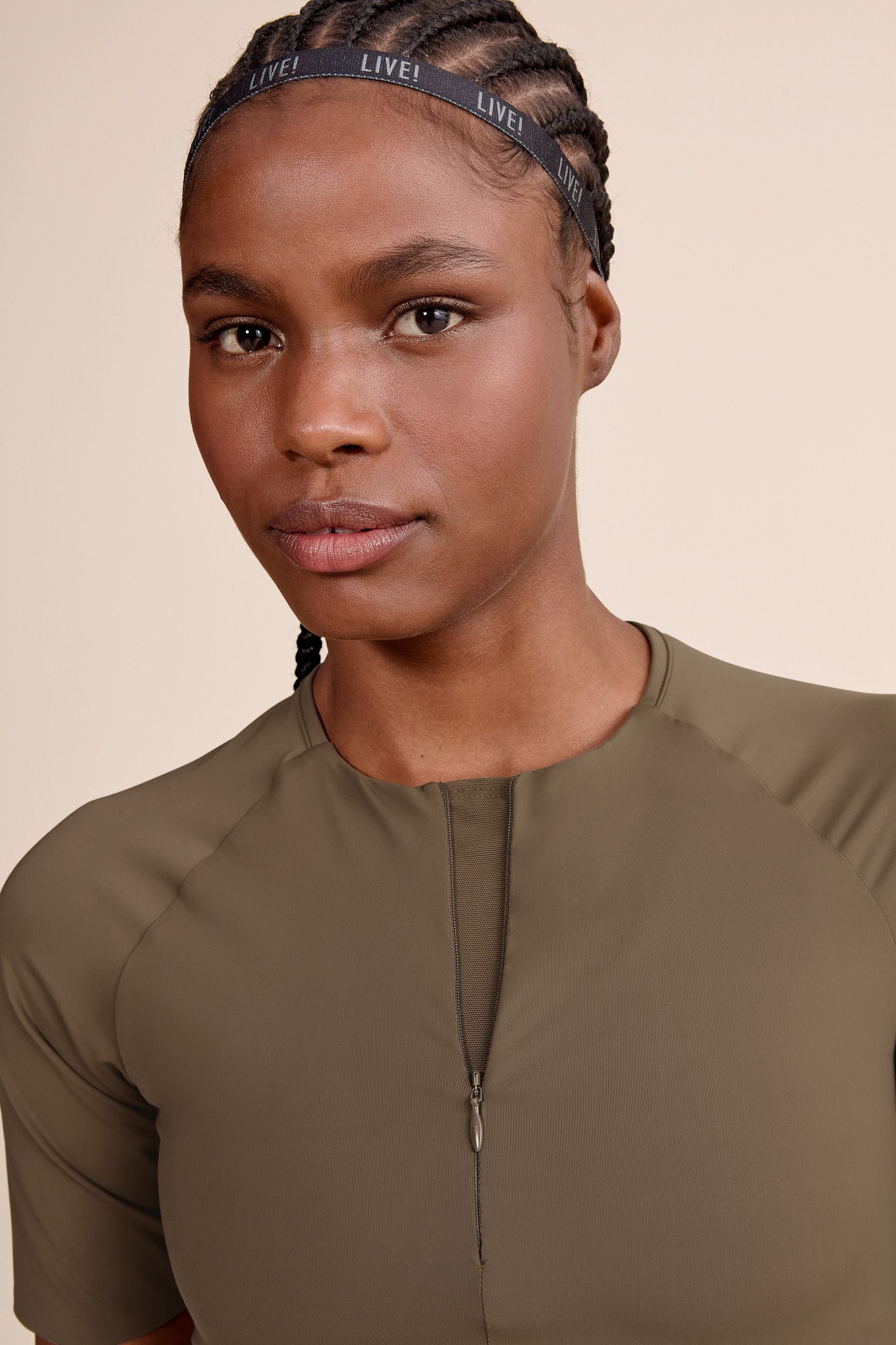 Race Pro® Mesh Cropped Top for Women - Breathable Athletic Workout Shirt for Running, Yoga & Gym - High-Performance Sports Apparel