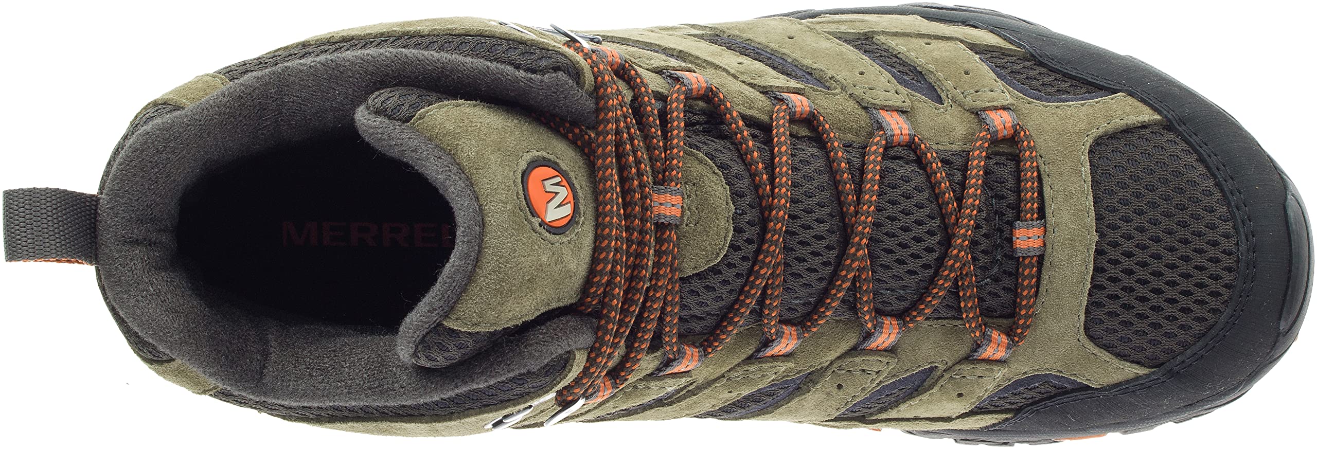 Merrell Men's Moab 2 Mid Waterproof Hiking Boots - Lightweight & Durable Outdoor Shoes for Trail Walking, Camping & Mountain Trekking