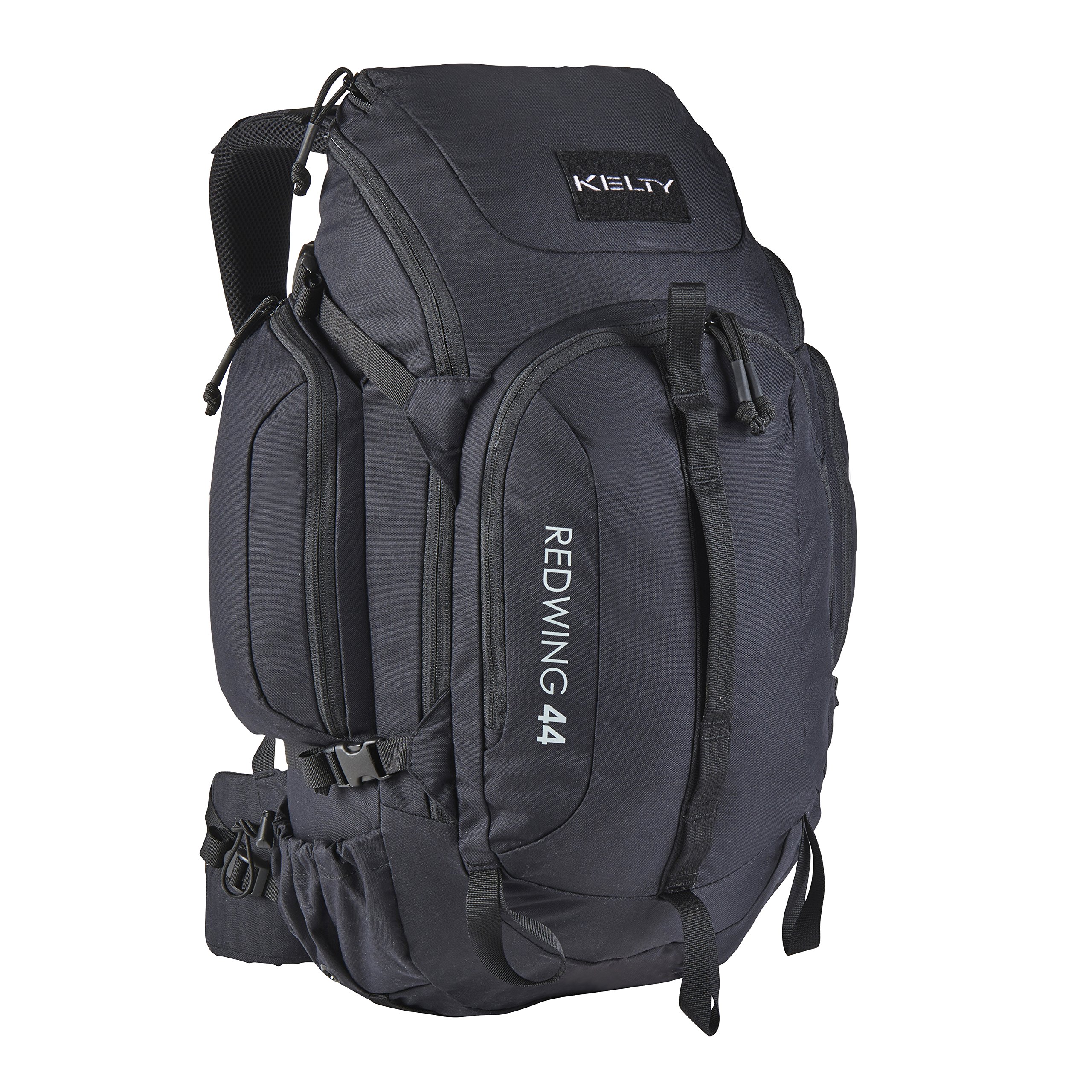 Kelty Redwing 44 Tactical Backpack - Durable Hiking & Travel Backpack for Men & Women - Black Military Style Rucksack - Perfect for Outdoor Adventures, Camping & Daily Commute