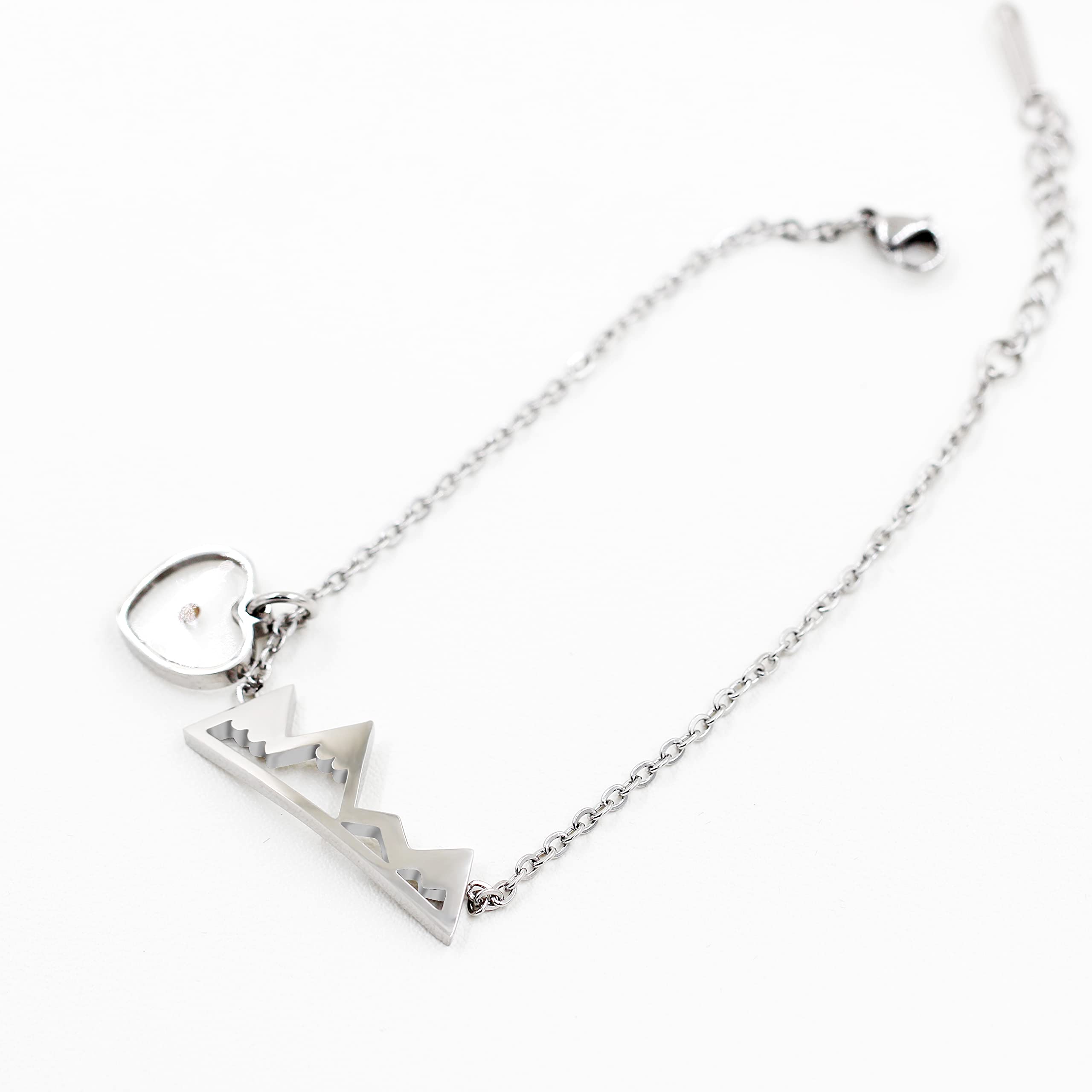 Uloveido Mustard Seed Pendant Necklace - Stainless Steel Mountain Range Jewelry for Women, Nature-Inspired Minimalist Necklace Y634 | Perfect for Hiking, Outdoor Adventures & Everyday Wear