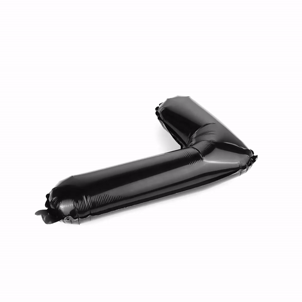 Balloonify Black Mylar Number 7 Balloon - 16 Inch - 1 Count Box - Perfect for Birthday Parties, Anniversaries & Special Events