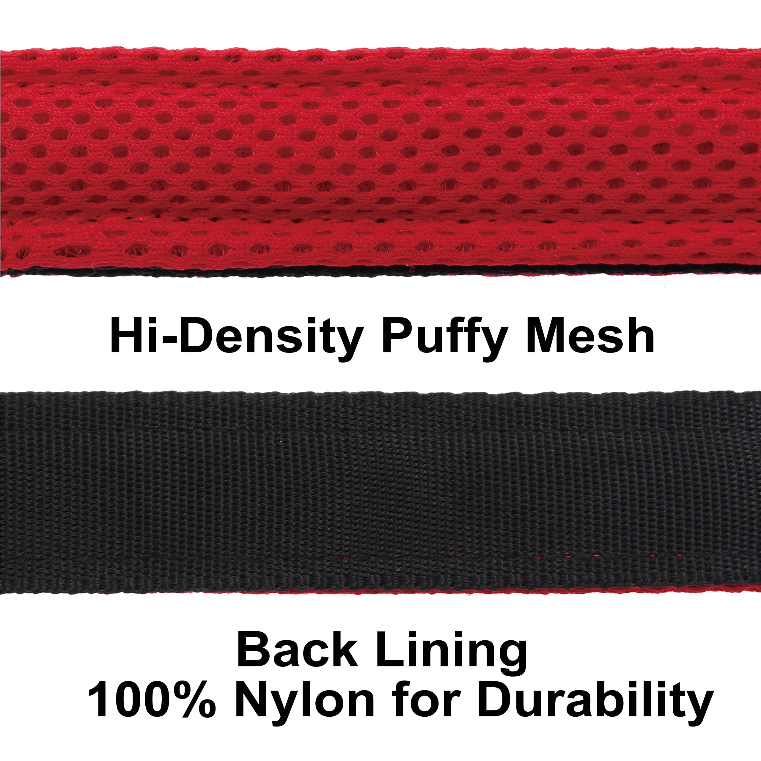 Puffy Air Mesh Dog Leash - Lightweight, Breathable & Durable Pet Leash for Small to Medium Dogs - Perfect for Walking, Running & Outdoor Adventures