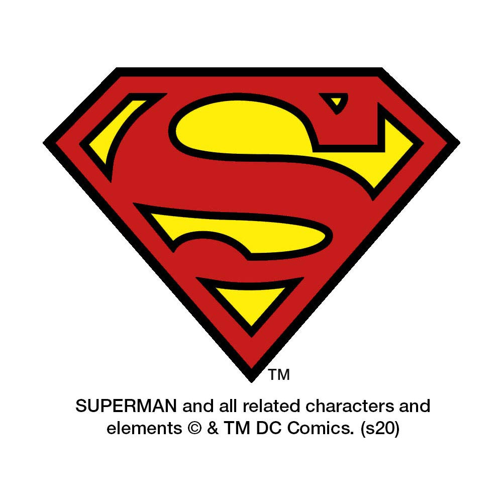 Superman Don't Need Glasses 20 oz Stainless Steel Tumbler - Vacuum Insulated Travel Mug with Leakproof Lid - Keeps Hot & Cold Beverages Perfect Temperature - Ideal for Coffee, Tea, Iced Drinks at Home, Office, Gym or Outdoor Adventures