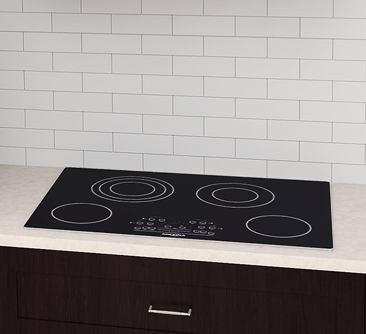 30 Inch 4 Burner Touch Control Radiant Ceramic Cooktop - Premium Electric Stove Top for Modern Kitchens | Perfect for Home Cooking, Entertaining & Professional Chefs