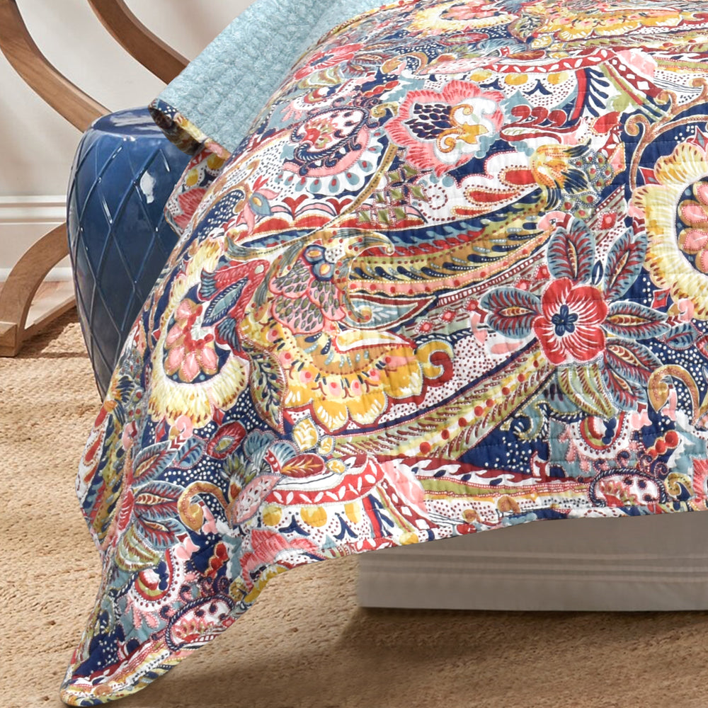Christie Queen Size Coverlet Set - Soft & Breathable Bedspread for All Seasons | Perfect for Master Bedroom, Guest Room & Dorm Decor