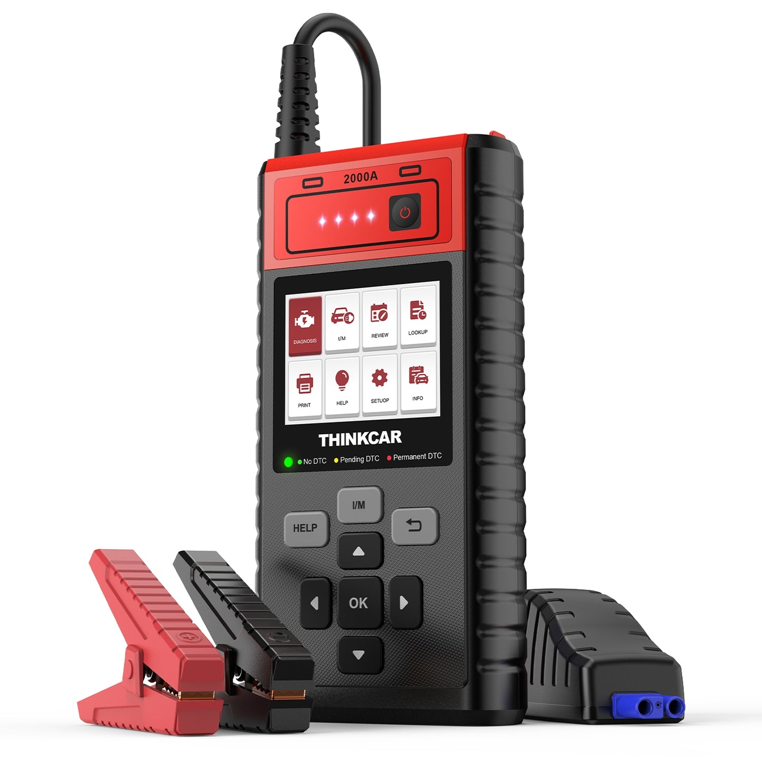 THINKCAR CJS101 12V Portable Car Battery Jump Starter - Emergency Power Bank for Cars, Trucks, SUVs, Motorcycles & Boats - Compact Jump Box for Roadside Assistance & Outdoor Adventures