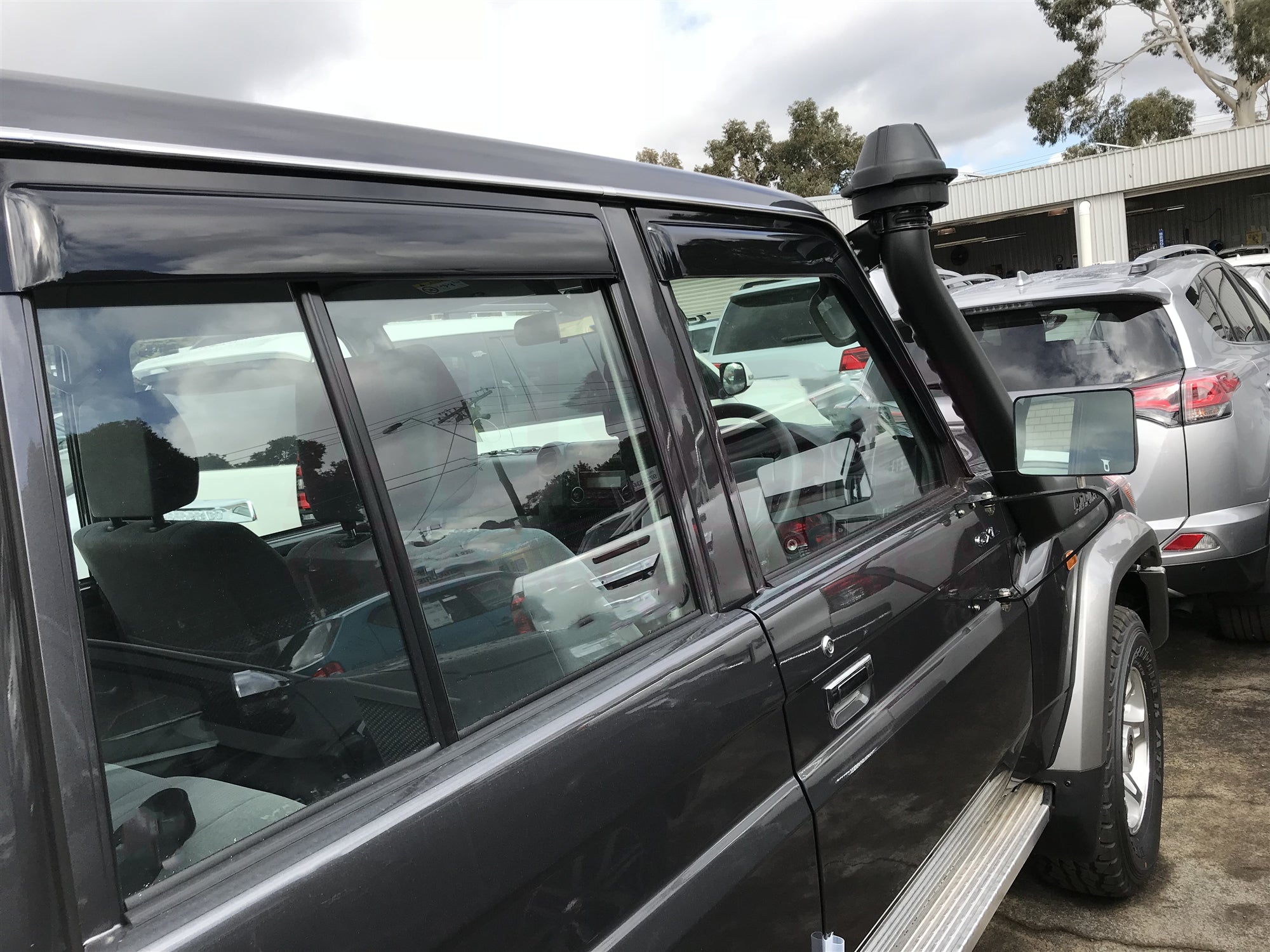 Premium Weather Shields for Toyota Land Cruiser 70/76/79 Series (2007-Present) - Durable Rain Guards & Wind Deflectors for Off-Road Protection & Comfort