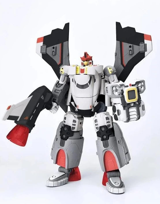 Fans Hobby Master Builder MB-22 Sky Flame Transformers Action Figure - Collectible Robot Toy for Display & Play - Perfect for Gifts, Collections & Battle Scenes