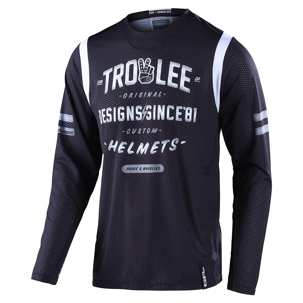 Troy Lee Designs GP Air Jersey - Men's Mountain Bike Jersey for Trail & Enduro Riding - Lightweight, Breathable & Moisture-Wicking Cycling Shirt for Outdoor Sports