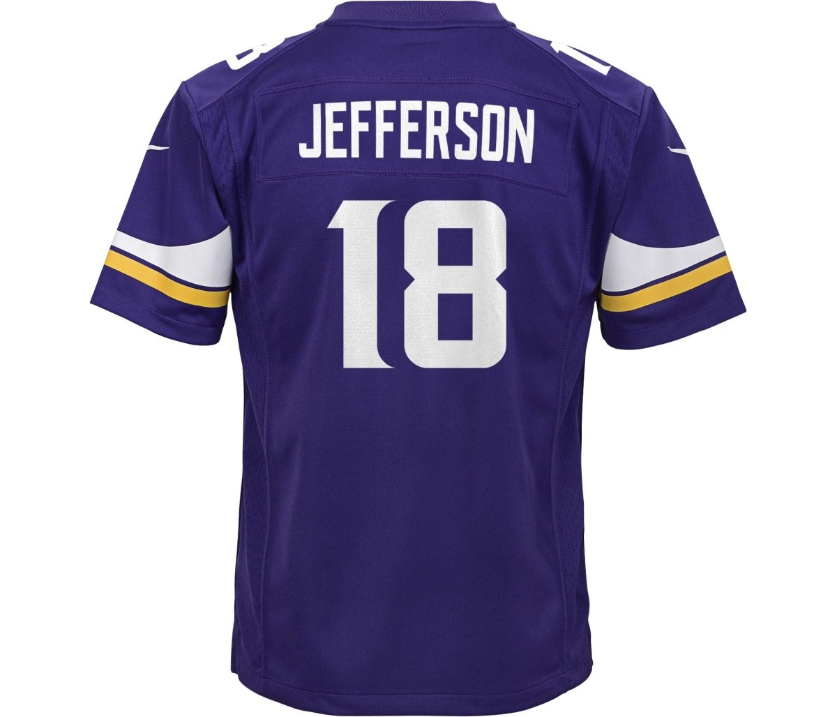 Justin Jefferson Minnesota Vikings Purple Nike Game Jersey - Large Size, Authentic NFL Football Jersey for Fans & Collectors - Perfect for Game Day, Tailgating & Sports Events