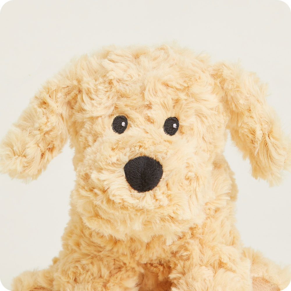 Golden Dog Warmies Junior - Soft Plush Heating Pad for Pets - Perfect for Cold Weather & Anxiety Relief - Cozy Comfort for Small Dogs & Puppies at Home or Travel