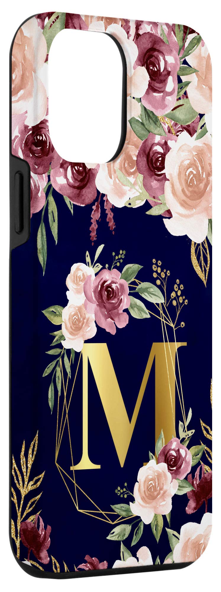 iPhone 12 Pro Max Case - Floral Watercolor Design, Slim Protective Phone Cover for Women | Perfect Birthday Gift, Mother's Day Present & Everyday Use