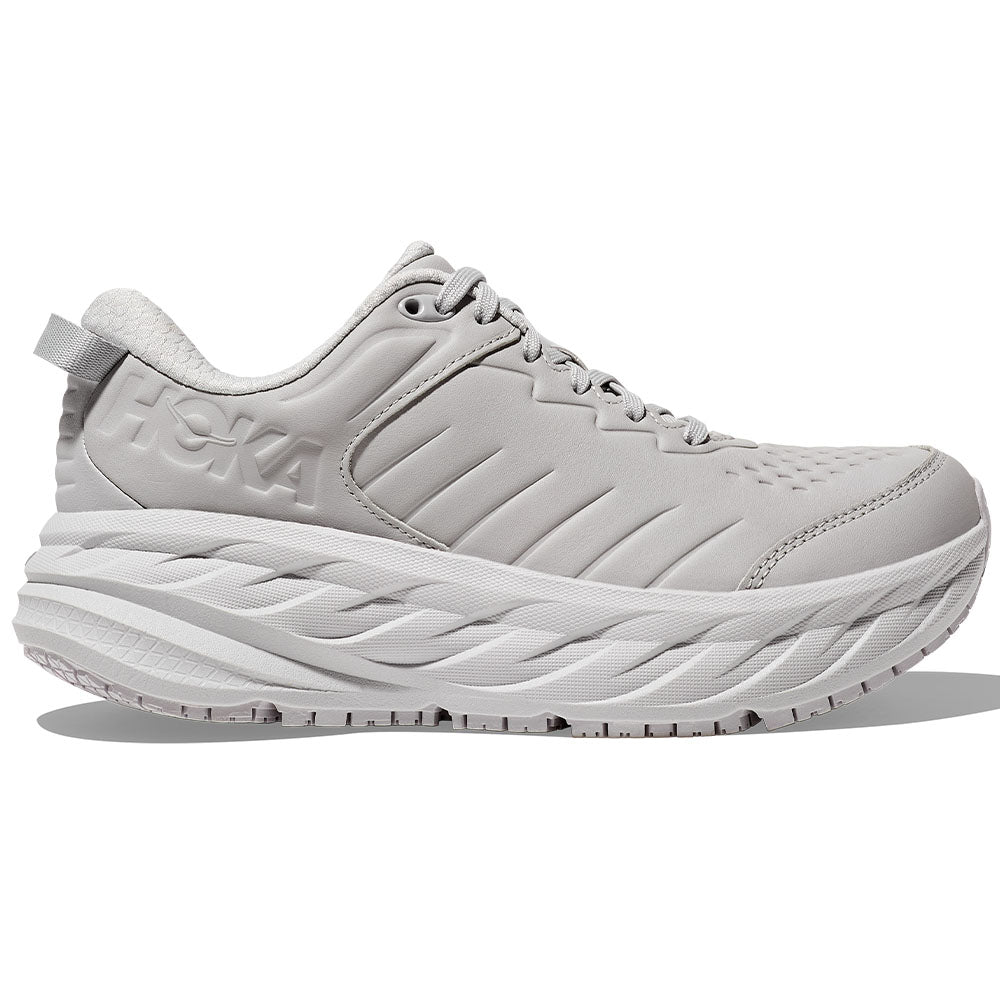 HOKA ONE ONE Bondi SR Men's Slip-Resistant Work Shoes - Comfortable & Durable for Nurses, Chefs & Healthcare Professionals
