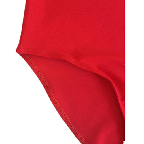 Feynoce Women's Backless One Piece Swimsuit with Letter Print - Stylish Beachwear for Pool Parties & Summer Vacations