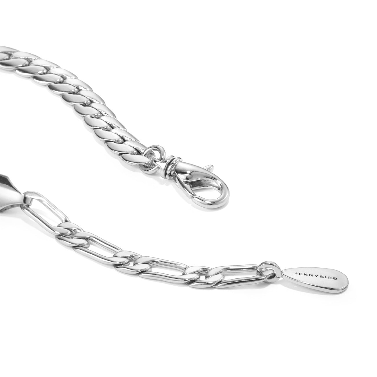 Biggie Chain Bracelet for Women - Sterling Silver Adjustable Cuff Bangle - Trendy Layered Bracelet for Casual Wear, Parties & Gifts