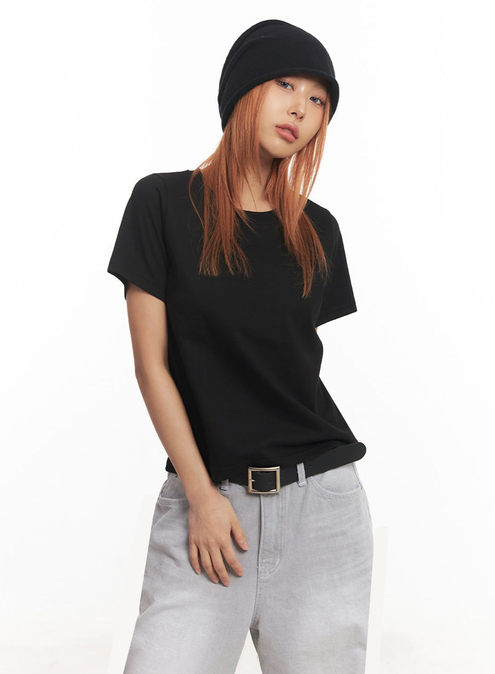 Premium Soft Cotton T-Shirt IM528 - Comfortable & Breathable for Men & Women - Perfect for Casual Wear, Gym, and Everyday Outfits