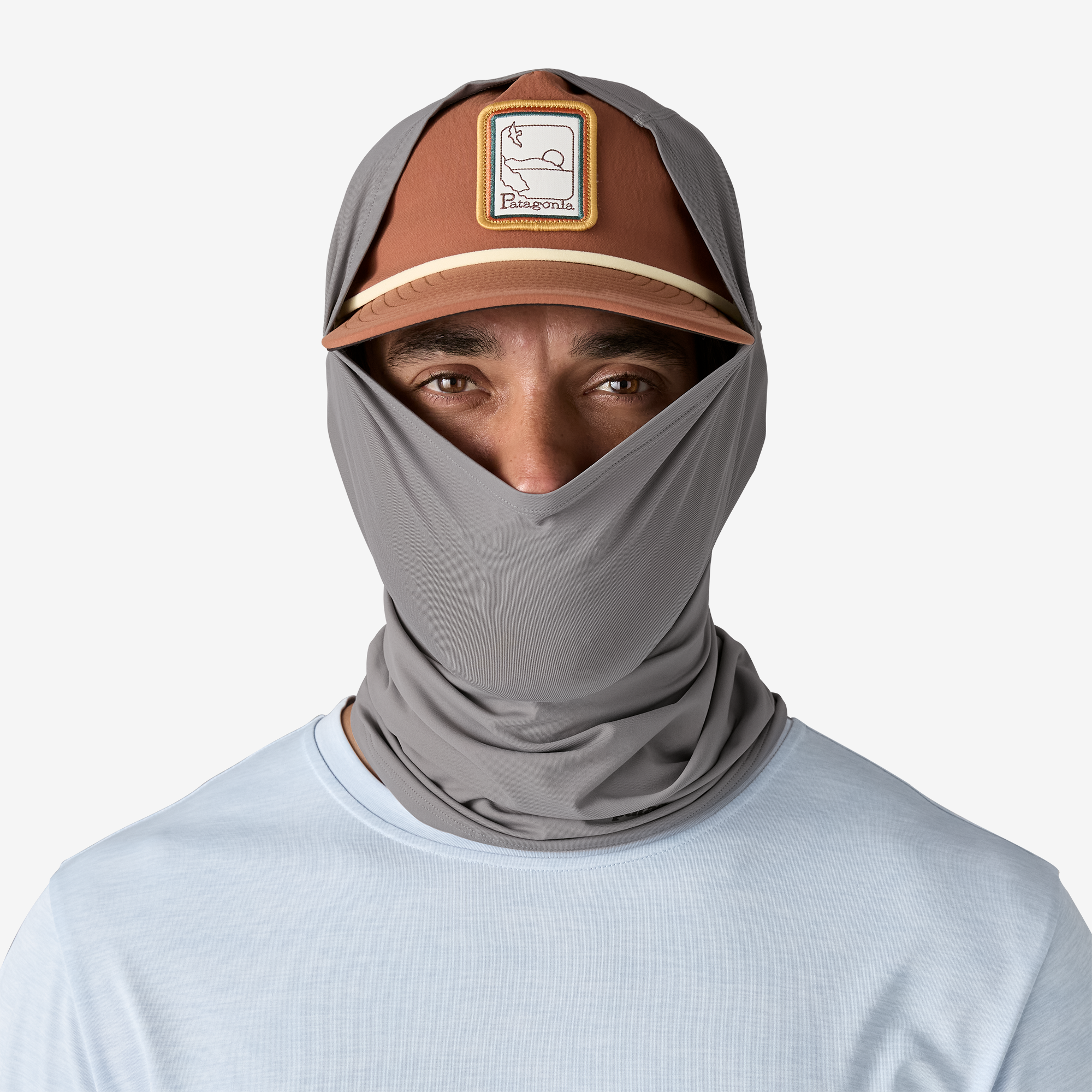 Sun Mask 22397 Fegy - UV Protection Face Cover for Outdoor Activities, Cycling, Running & Hiking - Breathable & Lightweight Sun Shield for Men & Women