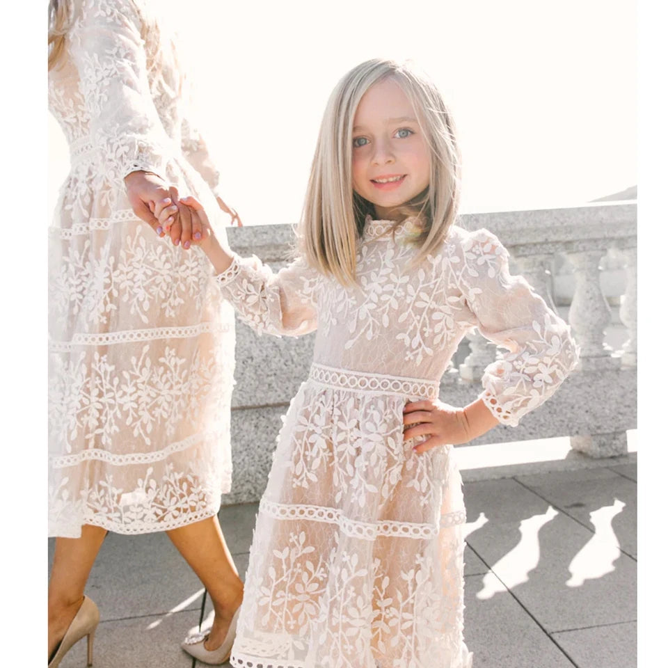 Simply Us Mom & Me Matching Dresses - Mother Daughter Outfits for Family Photos, Holidays & Special Occasions
