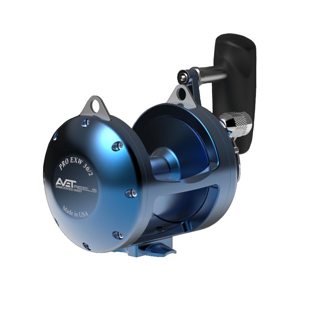 Avet Pro EXW 30/2 Wide Two Speed Fishing Reel - Saltwater & Big Game Fishing Reel for Offshore Trolling & Deep Sea Angling