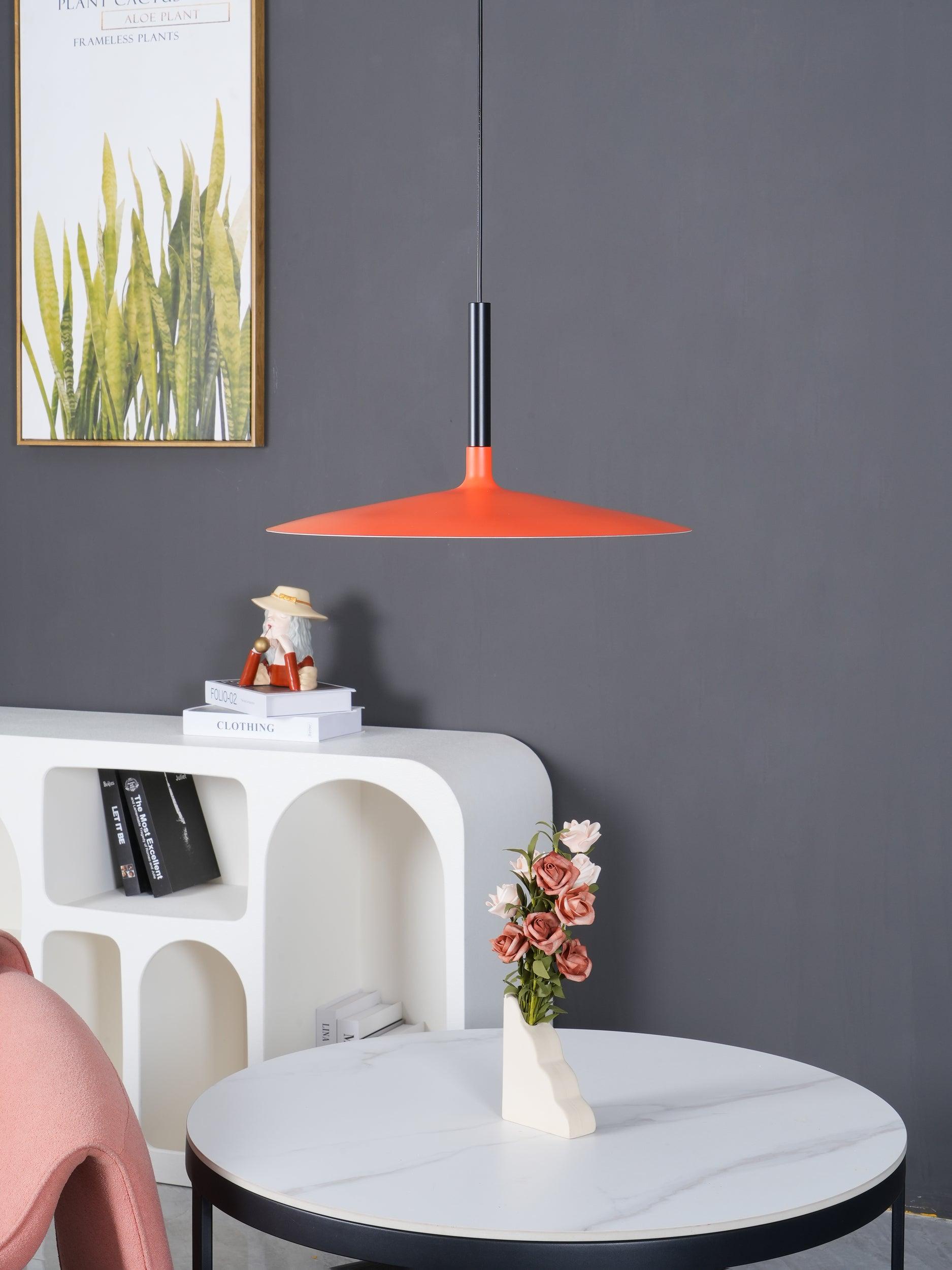 Aplomb Modern Metal Pendant Light - Industrial Style Ceiling Hanging Lamp for Kitchen Island, Dining Room & Bedroom Lighting