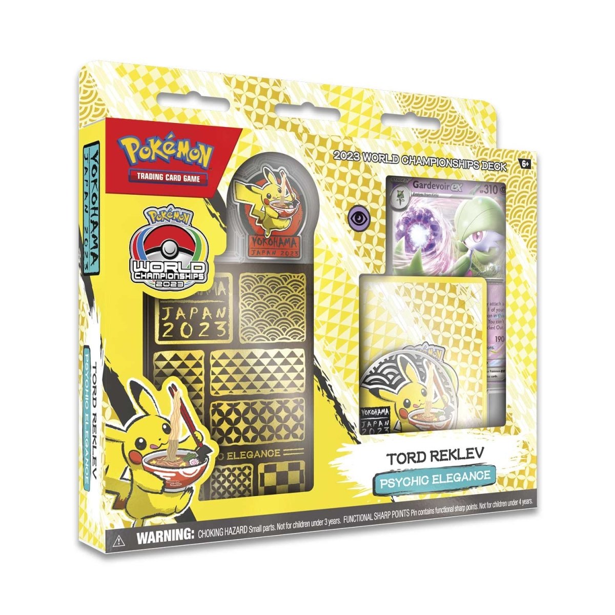 Pokemon Yokohama Japan 2023 World Championship Vance Kelley Deck - Official Collectible Trading Card Game Deck for Players & Collectors | Perfect for Tournaments, Battles and Display