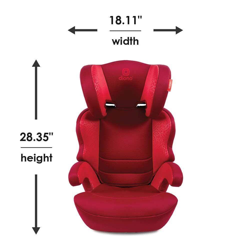 Diono Everett NXT Booster Car Seat - High Back Booster for Kids 40-120 lbs | Safe & Comfortable for Travel | Perfect for School, Road Trips & Family Vacations