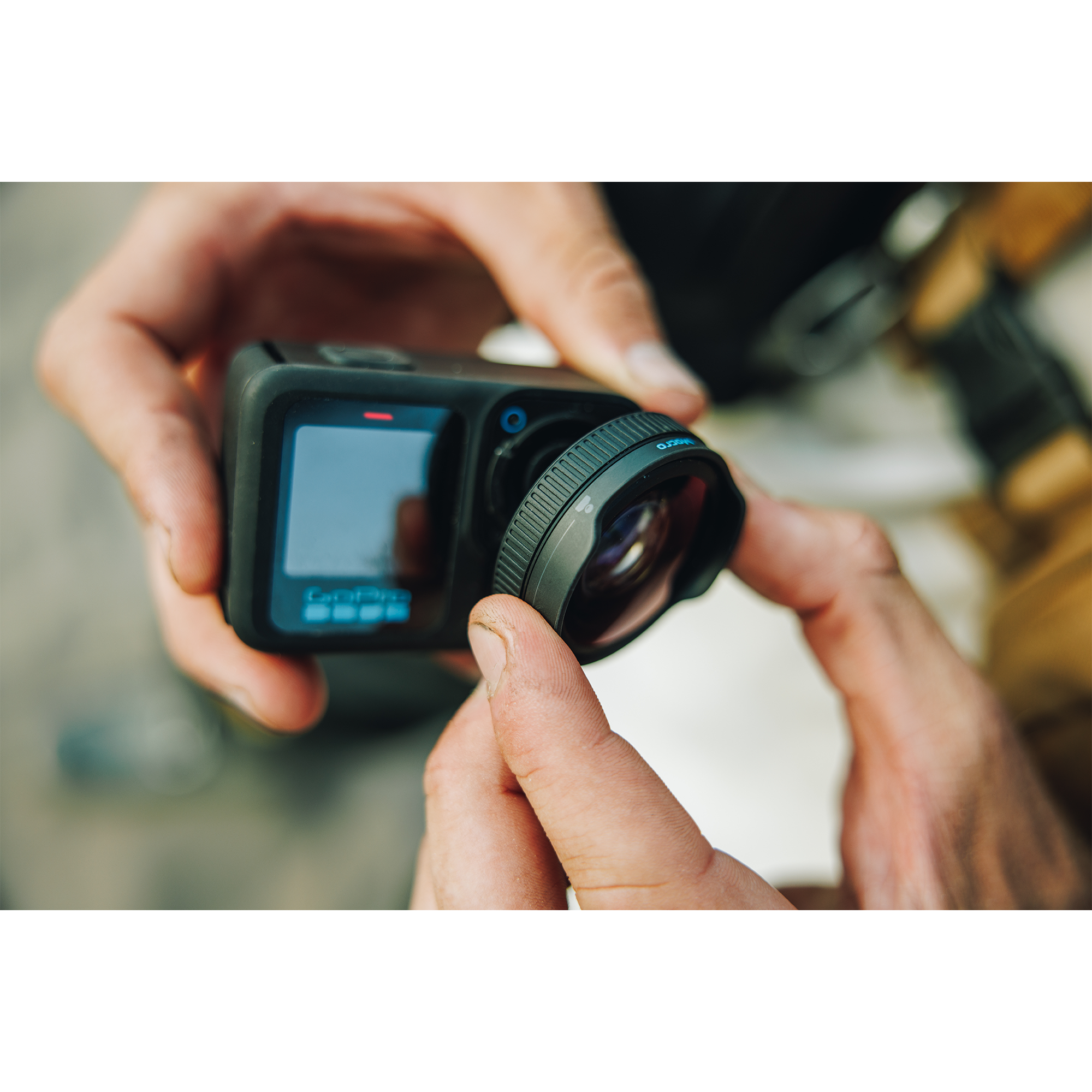 GoPro HB Series Macro Lens Mod for HERO13 Black - Close-Up Photography Accessory for Action Camera | Perfect for Underwater Shots, Nature Photography & Product Videography