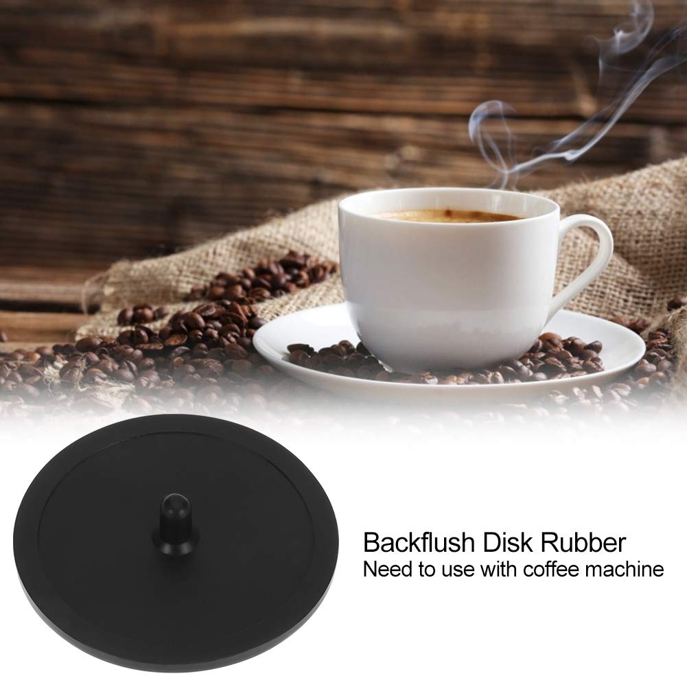 Espresso Machine Rubber Backflush Disk - Blind Filter & Coffee Pad for Professional Espresso Cleaning | Compatible with Most Espresso Machines | Perfect for Barista Maintenance & Home Coffee Brewing