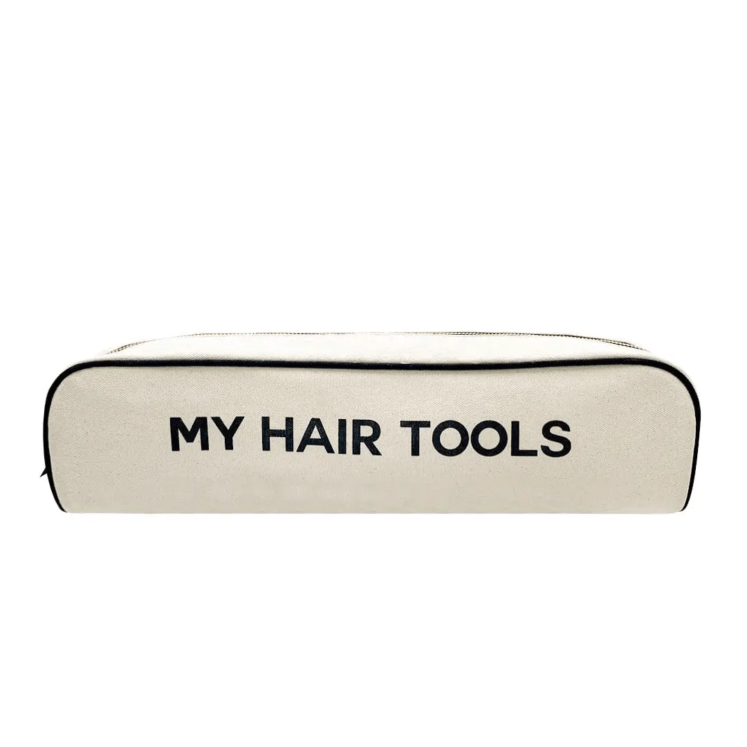 Large Capacity Hair Wrap Travel Case - Soft Cream Color for Women, Perfect for Gym, Travel & Home Use