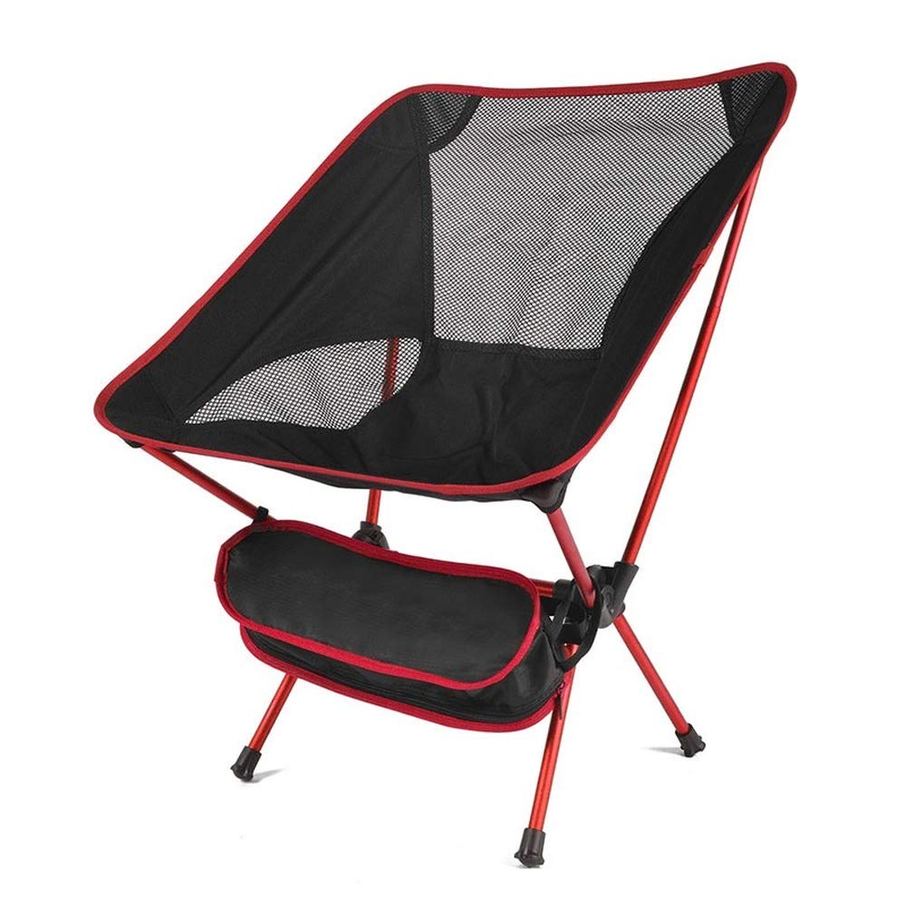 Ultralight Folding Camping Chair - Portable Outdoor Chair for Fishing, BBQ, Hiking, Picnic, Beach & Travel | Compact Foldable Design for Easy Storage & Transport | Perfect for Camping Trips, Backyard Relaxing & Outdoor Adventures