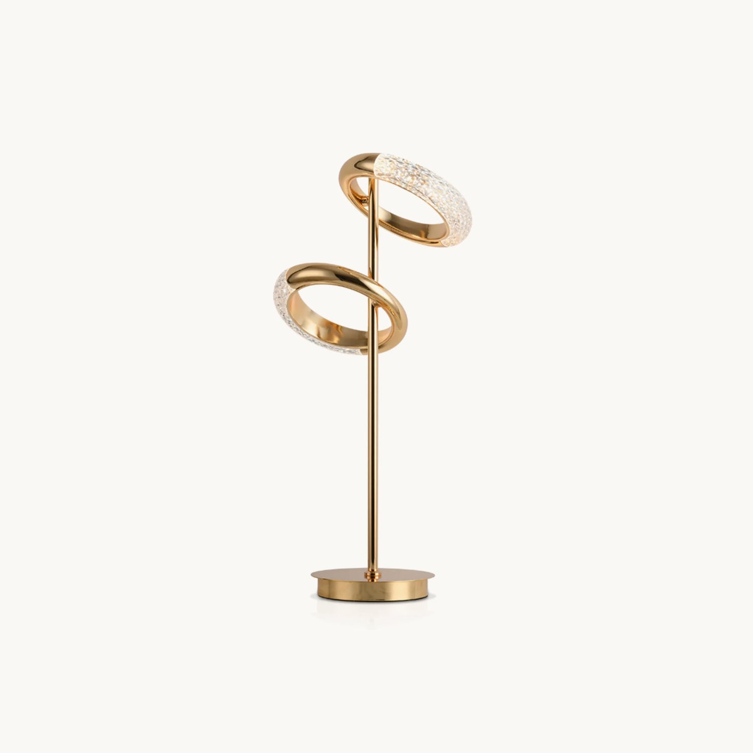 Elegant Crystal Earrings Table Lamp - Vintage Bedside Night Light for Bedroom Decor & Romantic Ambiance