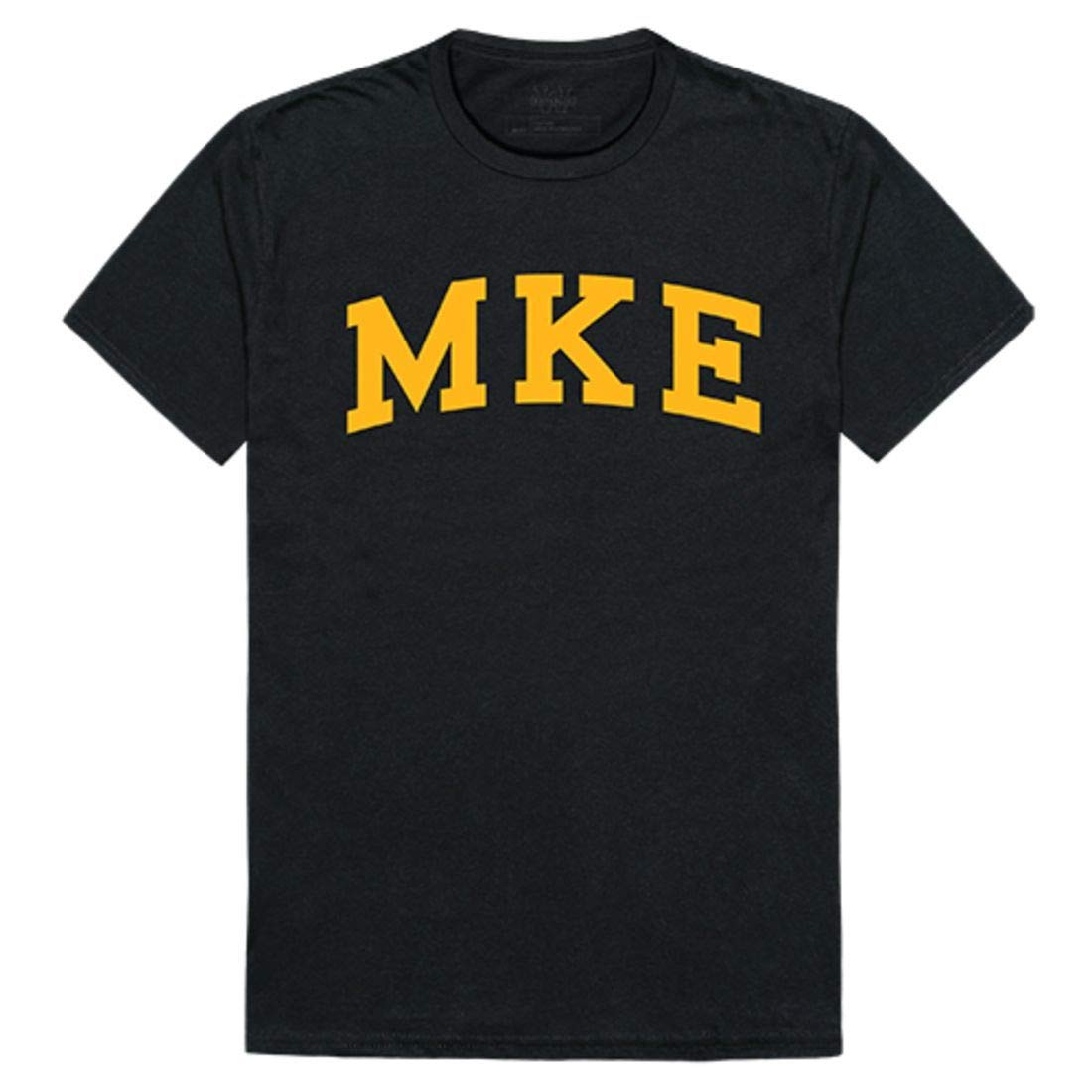 UWM University of Wisconsin Milwaukee Panthers College T-Shirt - Black | Comfortable Cotton Tee for School Spirit, Game Day & Casual Wear