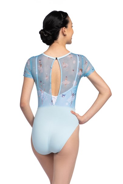 1116NU Adina Ballet Leotard with Nutcracker Print - Perfect for Dance Classes, Performances & Holiday Costumes