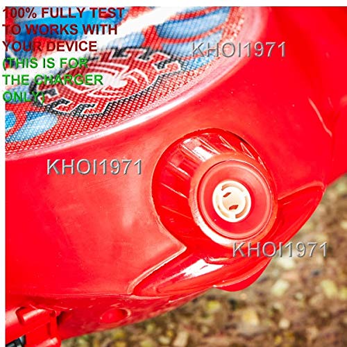 KHOI1971 6V Wall Charger AC Adapter Power Cord for Huffy Marvel Spider-Man Bubble Scooter (18048 Model) | Replacement Charger | Perfect for Kids' Ride-On Toys & Outdoor Play