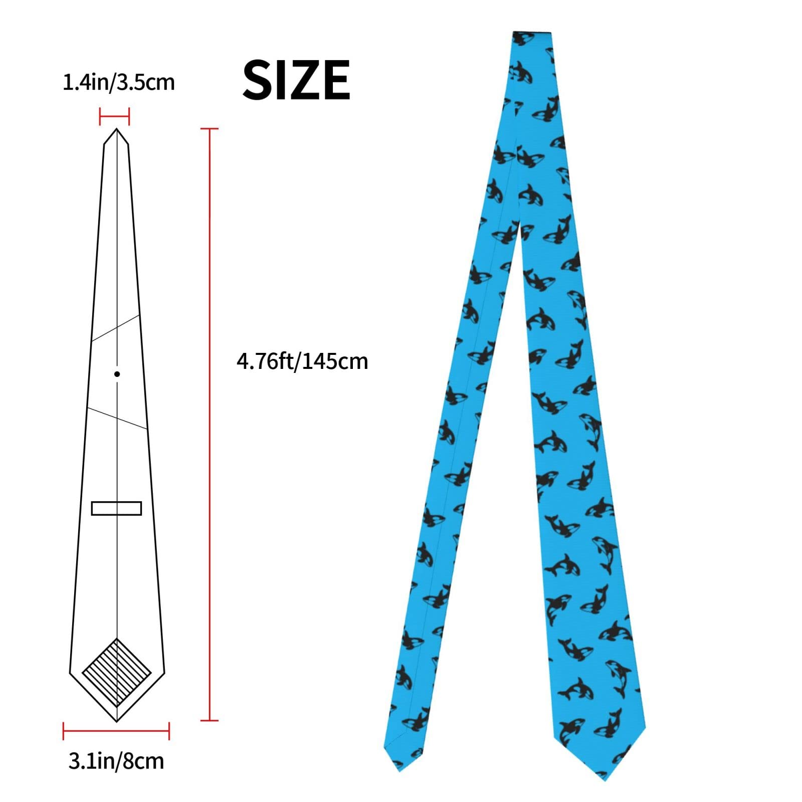 Stylish Men's Neck Ties - Fashionable Novelty Neckwear for Business & Formal Occasions - Perfect for Weddings, Office Wear & Special Events
