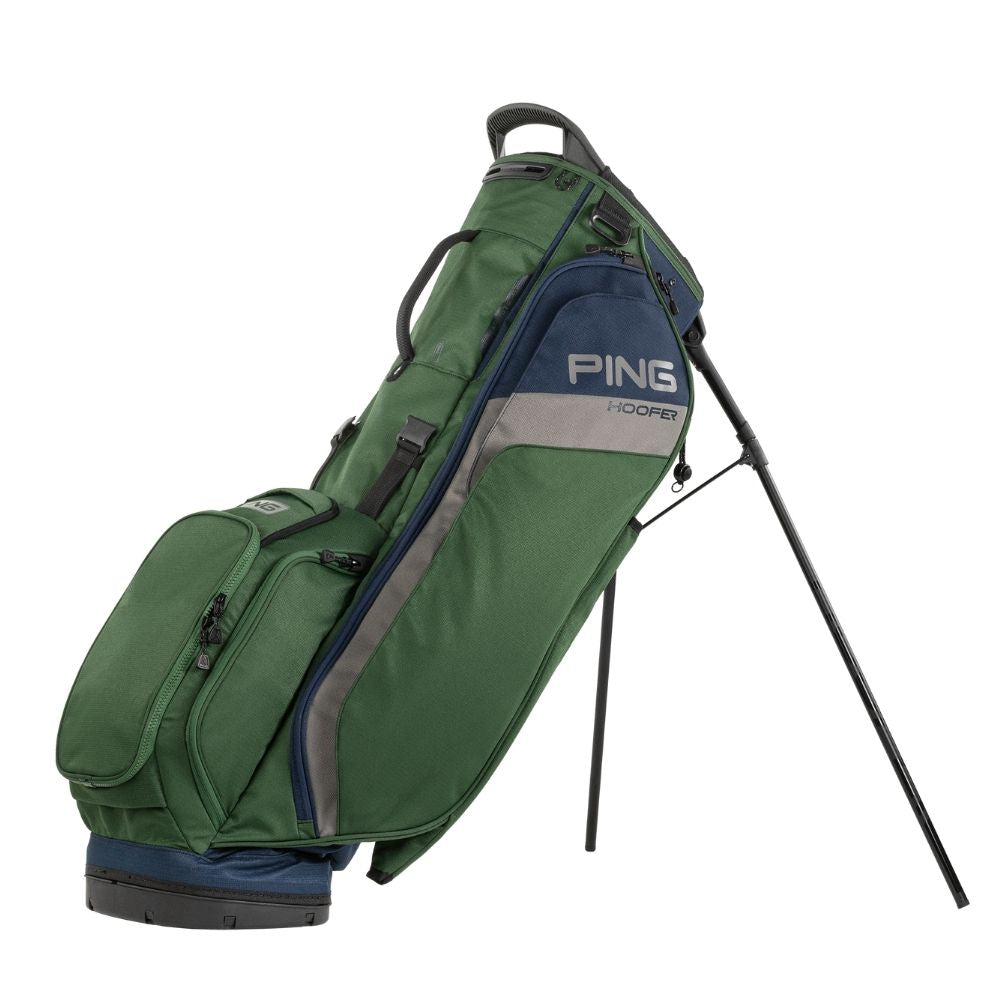 PING 2025 Hoofer Stand Golf Bag - Lightweight & Durable Golf Stand Bag with 5-Way Divider - Perfect for Golfers on the Course or Driving Range
