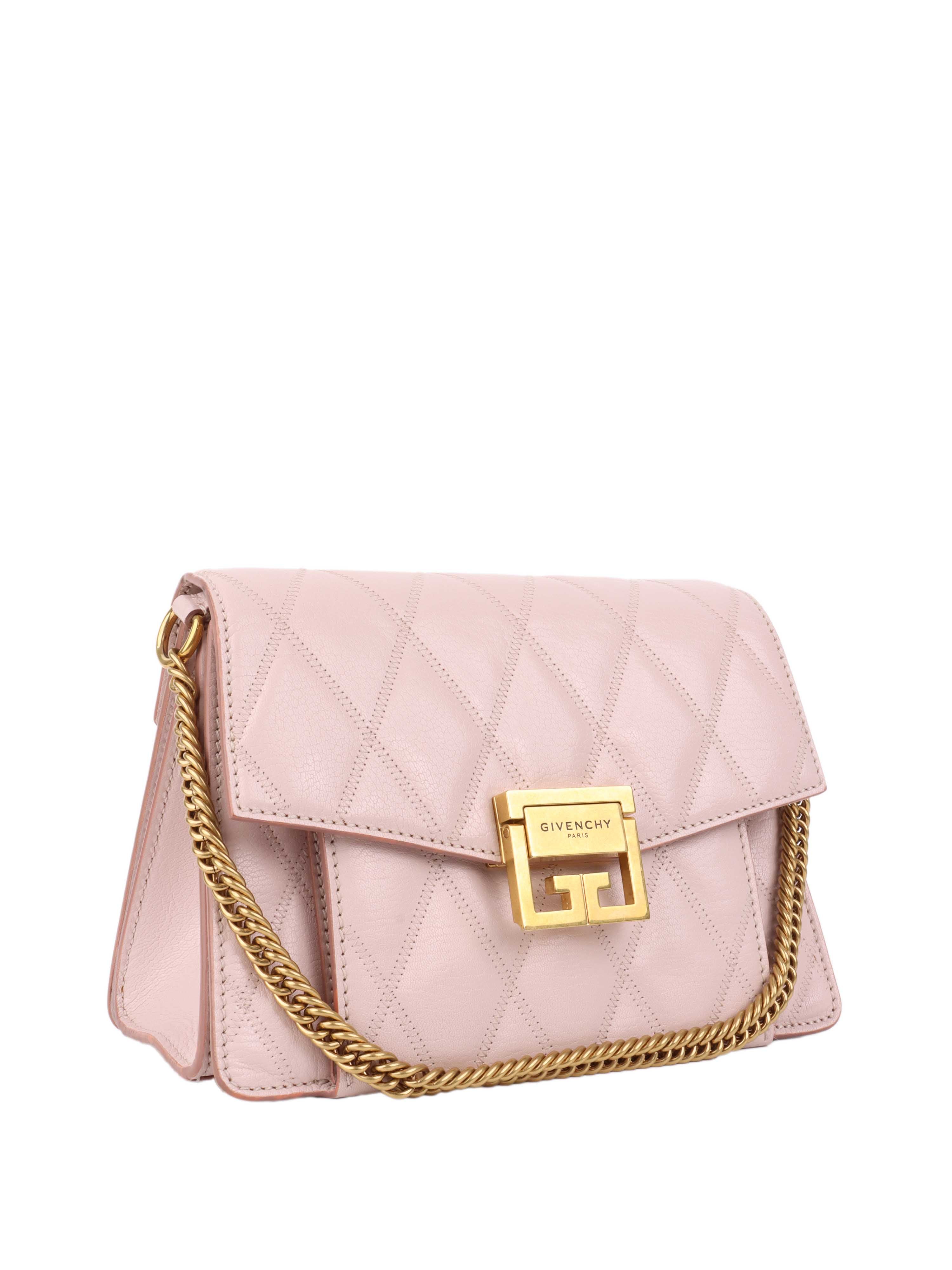 Givenchy GV3 Shoulder Bag in Light Pink - Luxury Crossbody Handbag for Women, Perfect for Date Night, Parties & Everyday Elegance