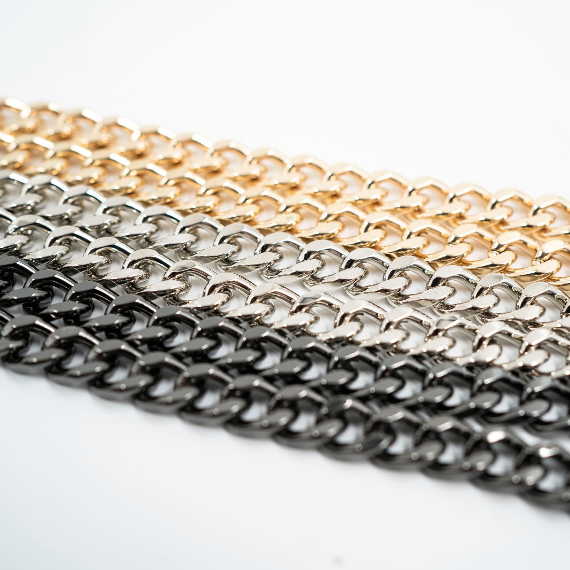 Handmade Gold O-Ring Slip Chain Necklace - Punk Cuban Link Choker for Men & Women | Perfect for Layering, Everyday Wear & Punk Fashion Accessories
