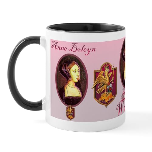 White/Black Inside - Anne Boleyn Woman Mug