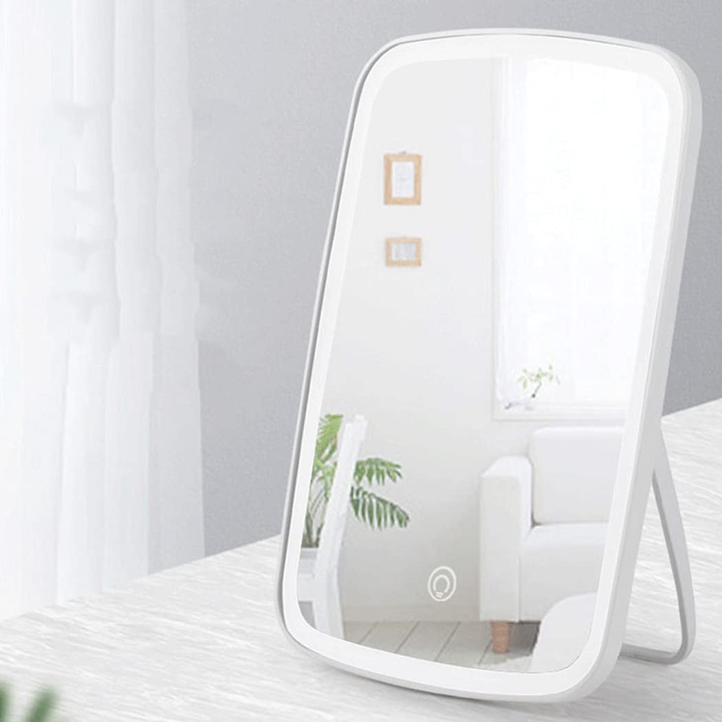 YHomU 10X Magnifying LED Makeup Mirror with Fogless Design - Flexible, Durable & Suction Cup Mounted Cosmetic Mirror for Bathroom, Vanity & Shower Use (Unisex)