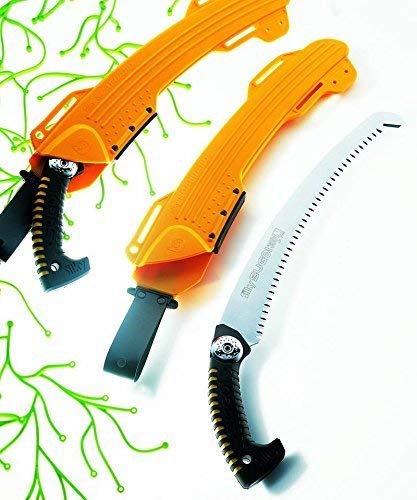 **Professional Curved Landscaping Hand Saw - Sugoi 360mm with Extra Large Teeth (Pack of 4) - Ideal for Tree Pruning, Gardening, and Outdoor Landscaping**