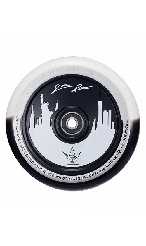 Envy Jon Reyes Scooter Wheels - High Performance Black & White Wheels for Pro Scooters - Perfect for Street & Park Riding