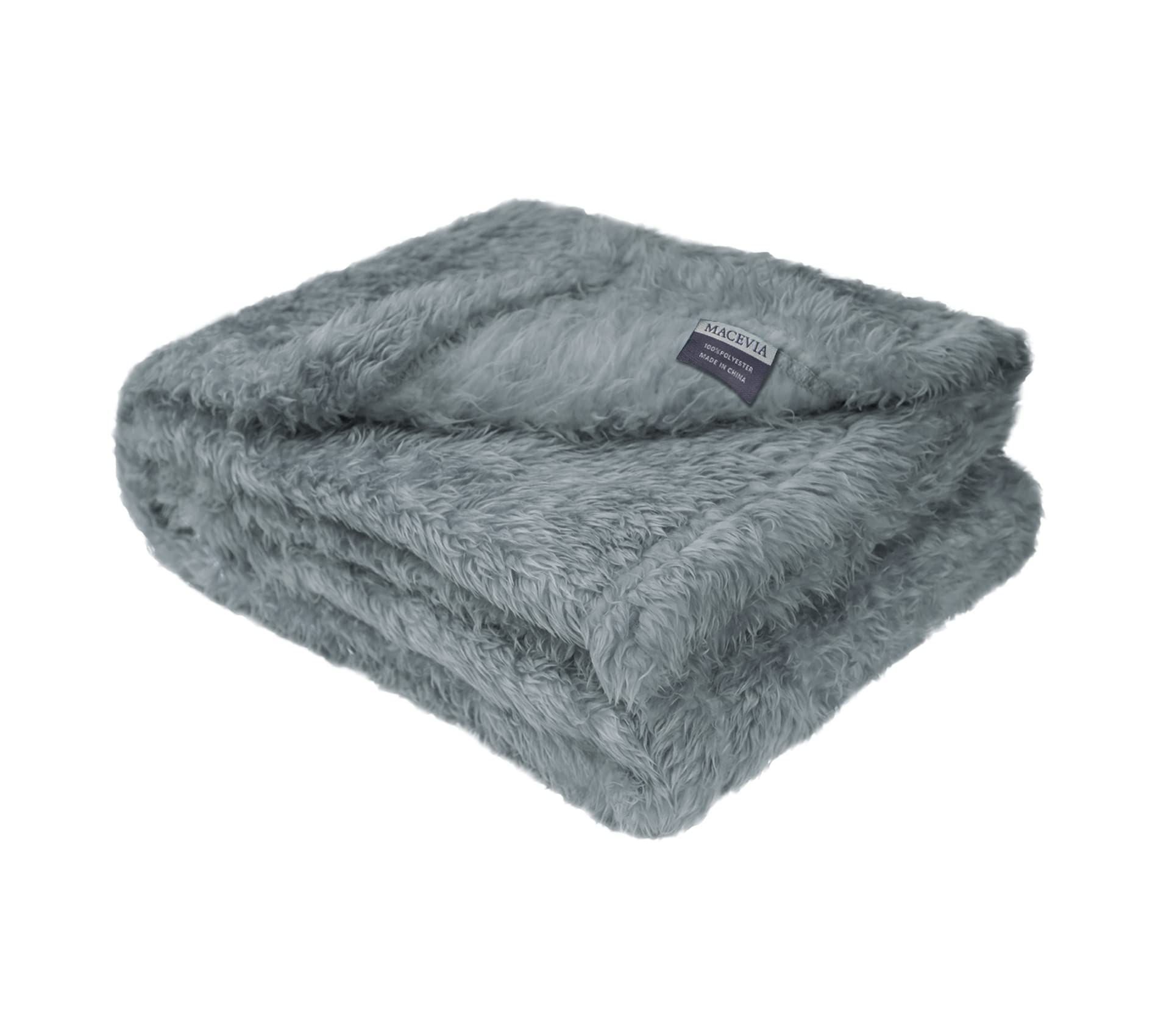 Fluffy Fleece Dog Blanket - Warm Pet Throw for Dogs & Cats - Perfect for Bed, Couch & Travel