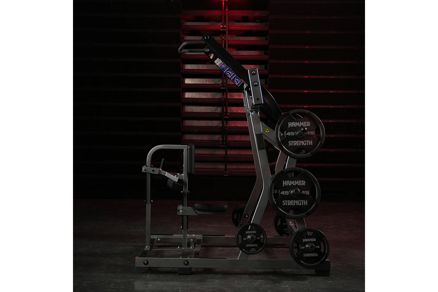 Hammer Strength Plate Loaded Iso-Lateral Front Lat Pulldown Machine - Professional Gym Equipment for Back Workouts & Strength Training - Perfect for Home Gyms & Commercial Fitness Centers