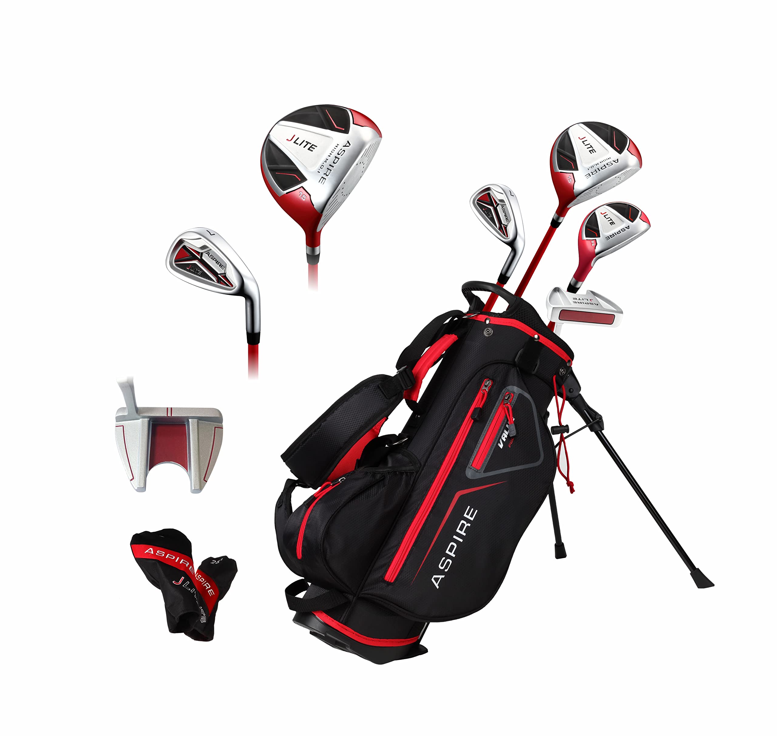 Xlite Super Performance Junior Golf Club Set - Lightweight & Precise Golf Clubs for Kids | Perfect for Beginners, Training & Junior Tournaments
