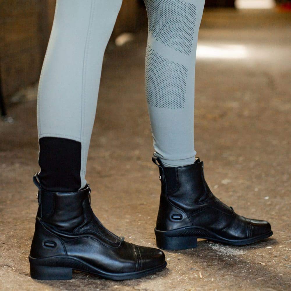 HORZE Suffolk Paddock Boots - Comfortable Equestrian Riding Boots for Women & Men - Perfect for Horseback Riding, Training, and Stable Work