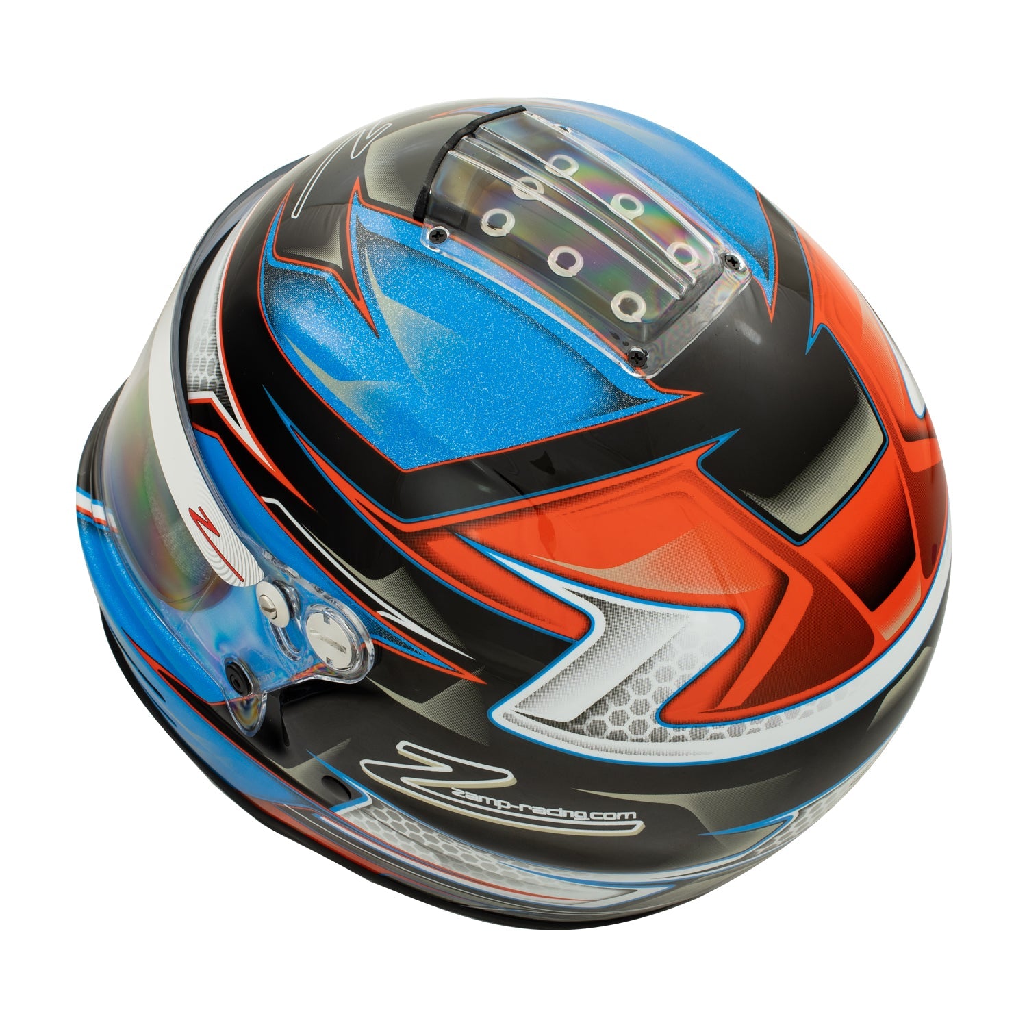 Zamp RZ 42Y C3 Youth Snell CMR2016 Certified Graphic Racing Helmet - Lightweight & Safe for Karting, Motocross & Junior Motorsports
