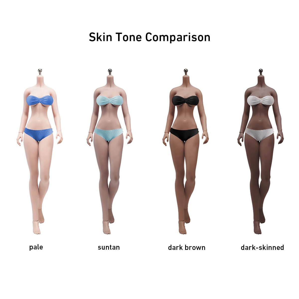 1/6 Scale HiPlay TBLeague Seamless Anime Action Figure - S45 Suntan Skin with Head | Realistic Joints & Small Bust | Collectible Doll for Cosplay, Photography & Display