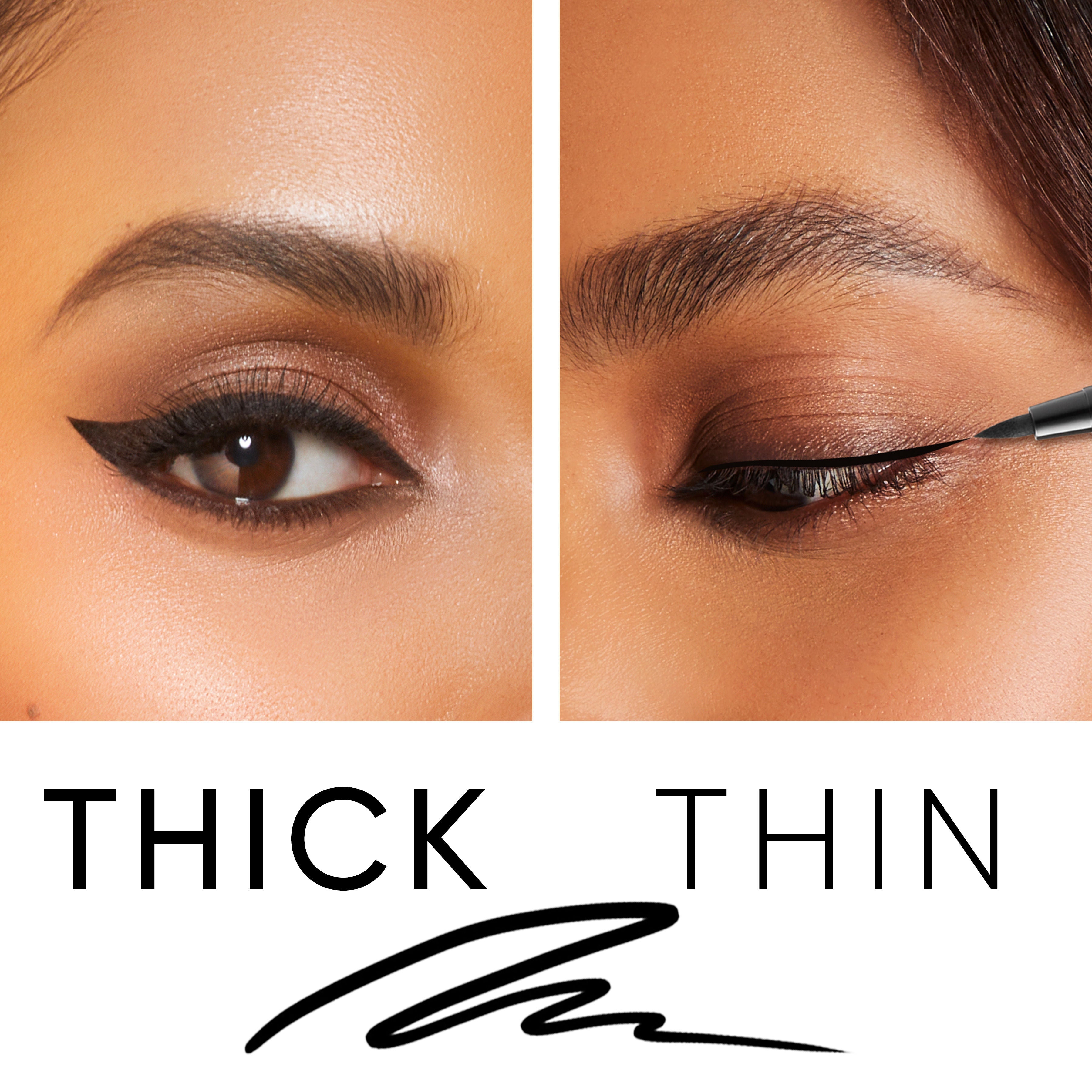 Best Waterproof Lash Enhancing Liquid Eyeliner Pen - Long Lasting Smudge Proof Makeup for Dramatic Eye Looks | Perfect for Everyday Wear, Parties & Special Occasions