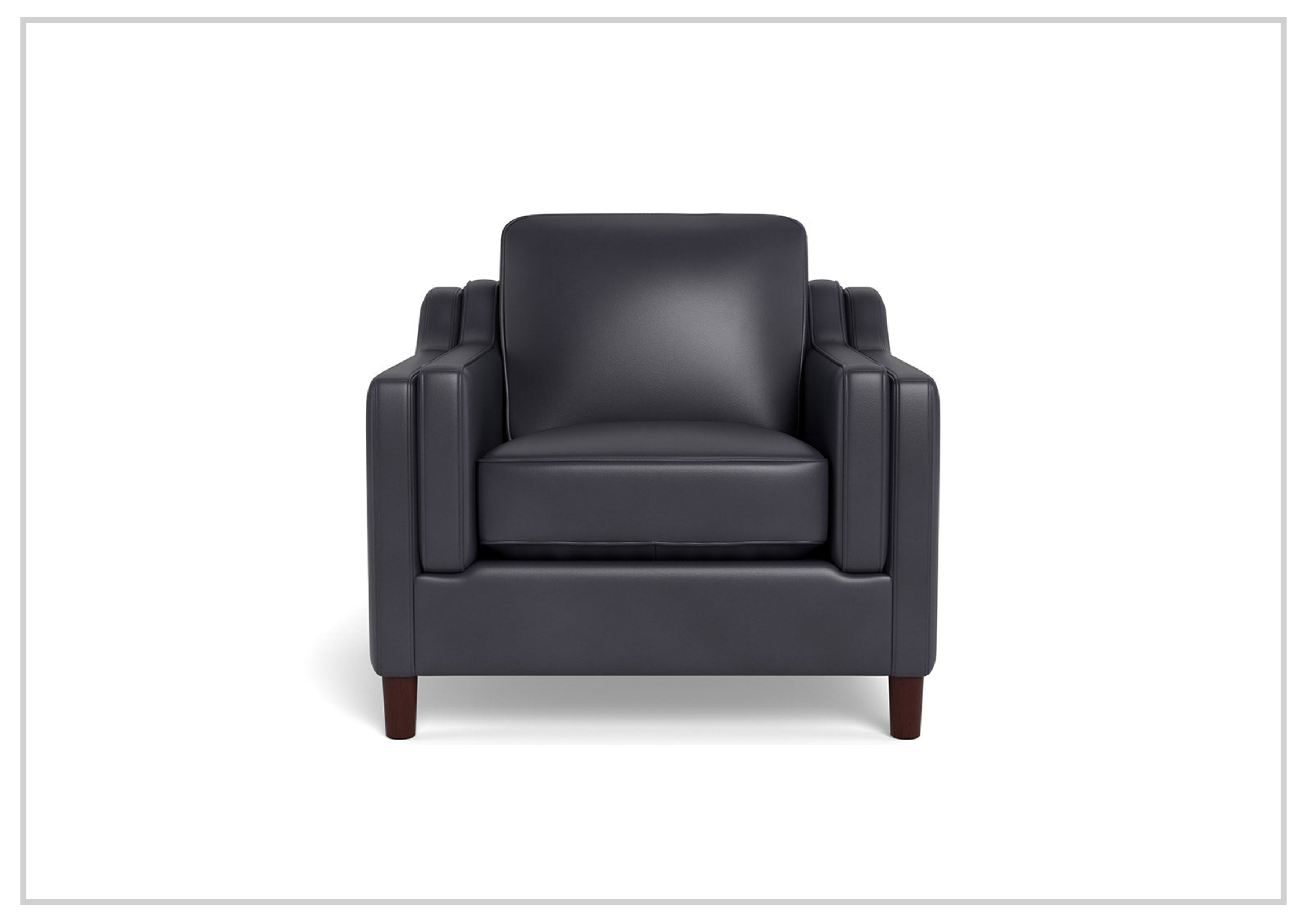 Premium Hydeline Bella Top Grain Leather Chair with Track Arms - Ergonomic Office Chair for Home & Executive Workspaces